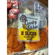 Country Kitchen Sliced Enriched Buns: Calories, Nutrition Analysis ...