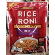 Rice A Roni Beef Flavored Rice: Calories, Nutrition Analysis & More