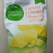 simple truth white cheddar popcorn