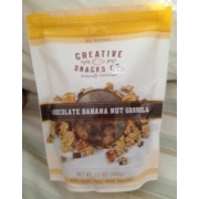 Creative Snacks Co Chocolate Banana Nut Granola: Calories, Nutrition ...