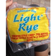 Schweden Brot Light Rye Bread: Calories, Nutrition Analysis & More
