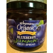 Wegmans Organic Blueberry Jammin Fruit Spread: Calories, Nutrition ...