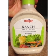Meijer Ranch Meijer Ranch Dressing: Calories, Nutrition Analysis & More | Fooducate