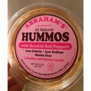 Abraham's Hummus With Roasted Red Peppers: Calories, Nutrition Analysis ...