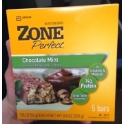 chocolate mint zone bars