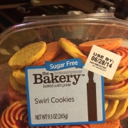 User Added Walmart Bakery Sugar Free Swirl Cookies Calories Nutrition Analysis More Fooducate