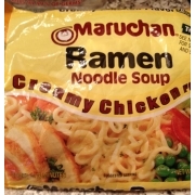 Maruchan Soup, Ramen Noodle, Creamy Chicken Flavor: Calories, Nutrition