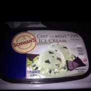 User added: Schwan's , mint chocolate chip ice cream: Calories ...