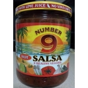 Salsa Numbers Number 9 Salsa, 9 Healthy Veggies: Calories, Nutrition Analysis & More ...