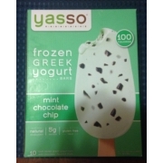 yasso mint chip yogurt bars