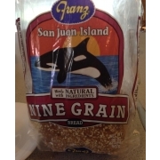 Franz San Juan Island, Nine Grain Bread: Calories, Nutrition Analysis