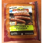 Johnsonville Jalapeno Cheddar Smoked Sausage: Calories