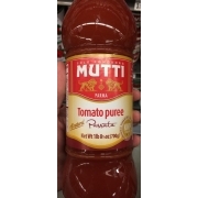 Solo Pomodoro Mutti Parma Tomato Puree, Passata: Calories, Nutrition ...
