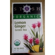 Stash Organic Green Tea, Lemon Ginger: Calories, Nutrition Analysis ...