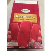 Sprouts Farmers Market Frozen Fruit Bar, Raspberry: Calories, Nutrition ...