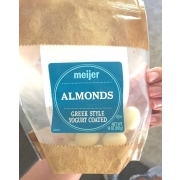 Meijer Almonds, Greek Style Yogurt Coated: Calories, Nutrition Analysis ...
