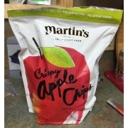 martin's fruit farm crispy apple chips