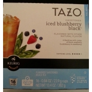 Keurig Brewed Tazo Sweetened Iced 
