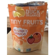 Little Duck Organics Tiny Fruits, Freeze Dried Snacks, Strawberry And ...