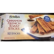 Farm Rich Cinnamon French Toast Sticks Vegan