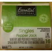 Essential Everyday Pasteurized Process Cheese Spread Pepper Jack