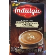 indulgio white chocolate caramel cappuccino