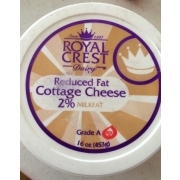 Royal Crest Dairy Reduced Fat Cottage Cheese: Calories, Nutrition Analysis  & More | Fooducate