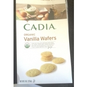 Cadia Organic Vanilla Wafers: Calories, Nutrition Analysis ...
