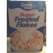 Great Value Cereal, Sugar Frosted Flakes: Calories, Nutrition Analysis