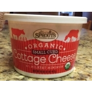 Sprouts Farmers Market Organic Small Curd Cottage Cheese Calories Nutrition Analysis More Fooducate