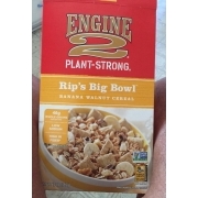 Engine 2 Plant Strong Rip S Big Bowl Banana Walnut Cereal Calories Nutrition Analysis More Fooducate