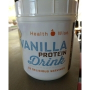 Health Wise Protein Drink, Vanilla: Calories, Nutrition Analysis & More ...