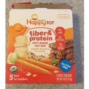 happy tot protein and fiber bars