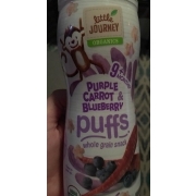 Little Journey Snack Puffs, Purple Carrot And Blueberry: Calories