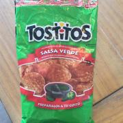 tostitos green salsa chips
