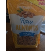 Meijer Raw Almonds, Whole: Calories, Nutrition Analysis & More | Fooducate