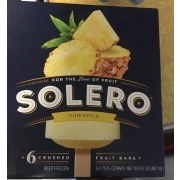 Solero Raspberry And Pineapple Solero Fruit Bars, Pineapple: Calories, Nutrition Analysis & More ...