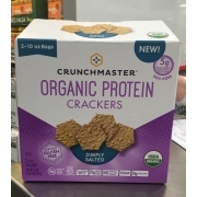 Crunchmaster Protein Crackers, Simply Salted: Calories, Nutrition ...