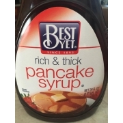 Best Yet Pancake Syrup: Calories, Nutrition Analysis & More | Fooducate