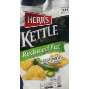 Herr's Kettle Cooked Jalapeno Flavored Chips: Calories, Nutrition ...