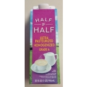 Lidl Half Half Ultra Pasteurized Homogenized Calories Nutrition Analysis More Fooducate