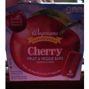 Wegmans Cherry Fruit And Veggie Bars: Calories, Nutrition Analysis ...