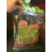 Meijer Raw Almonds, Shelled: Calories, Nutrition Analysis & More ...