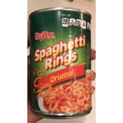 HyVee Spaghetti Rings: Calories, Nutrition Analysis & More | Fooducate