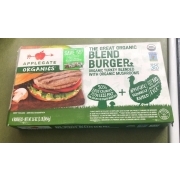 Applegate Organics Blend Burger, Turkey Blended With Mushrooms ...