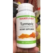 Trader Joe S Turmeric Capsules Dietary Supplement Calories Nutrition Analysis More Fooducate