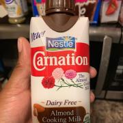 User added: nestle , carnation almond cooking milk: Calories, Nutrition