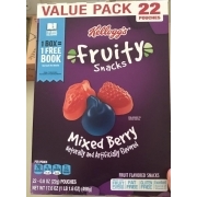 Kellogg's Fruity Snacks Fruit Flavored Snacks, Mixed Berry: Calories ...
