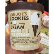 Trader Joe's Light Ice Cream, Cookies & Cream: Calories, Nutrition ...