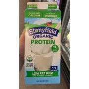 stonyfield protein milk